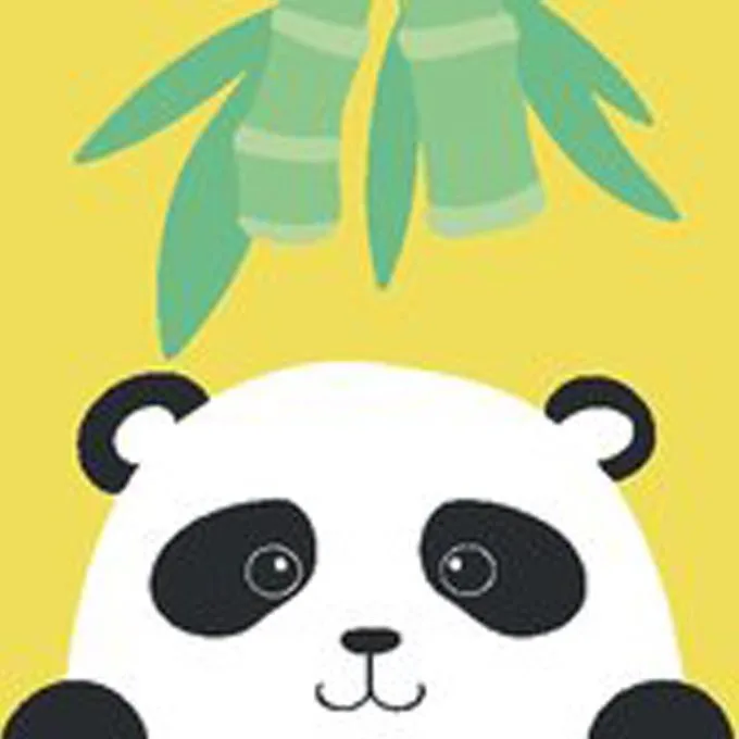 panda tatilde sayilarla boyama seti 4162